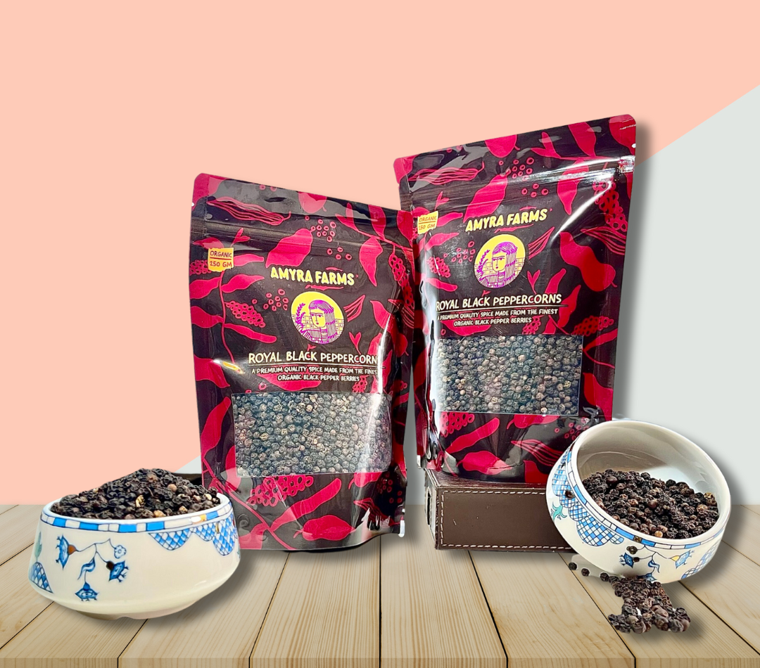 Royal Black Peppercorns