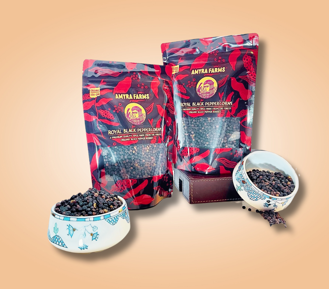 Royal Black Peppercorns
