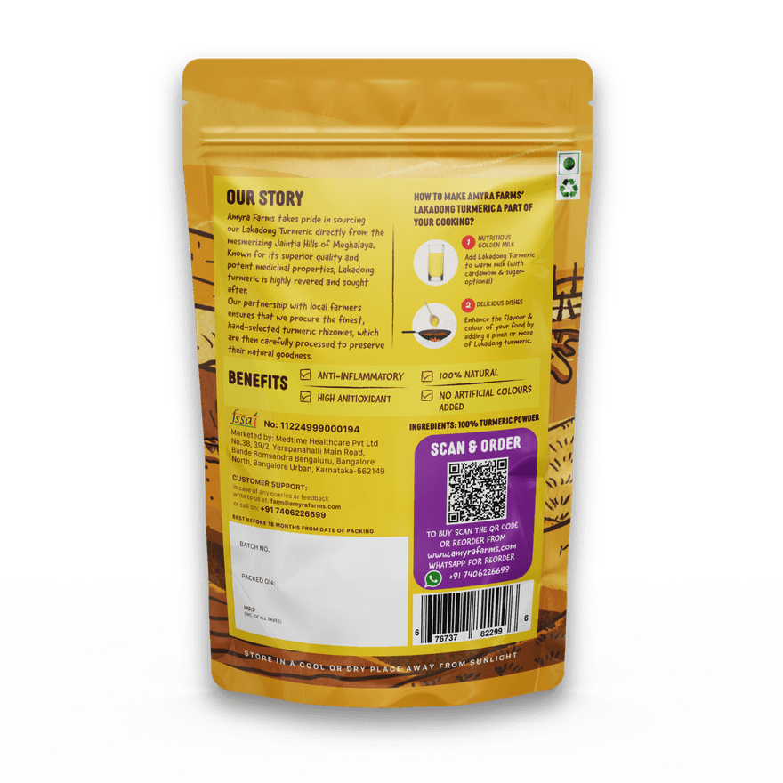 Lakadong Turmeric — view 2