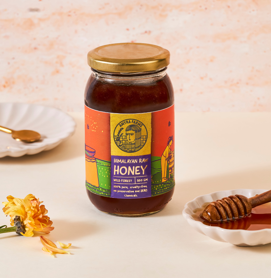 100% Pure Himalayan Wild Forest Raw Honey
