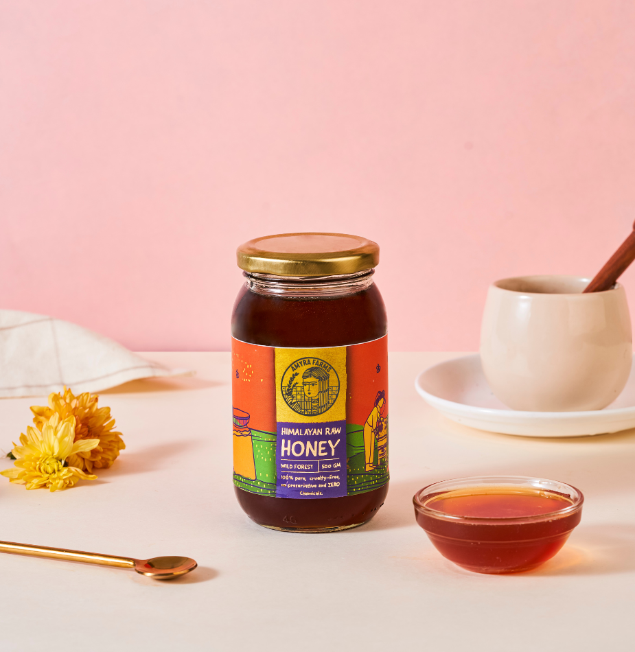 100% Pure Himalayan Wild Forest Raw Honey